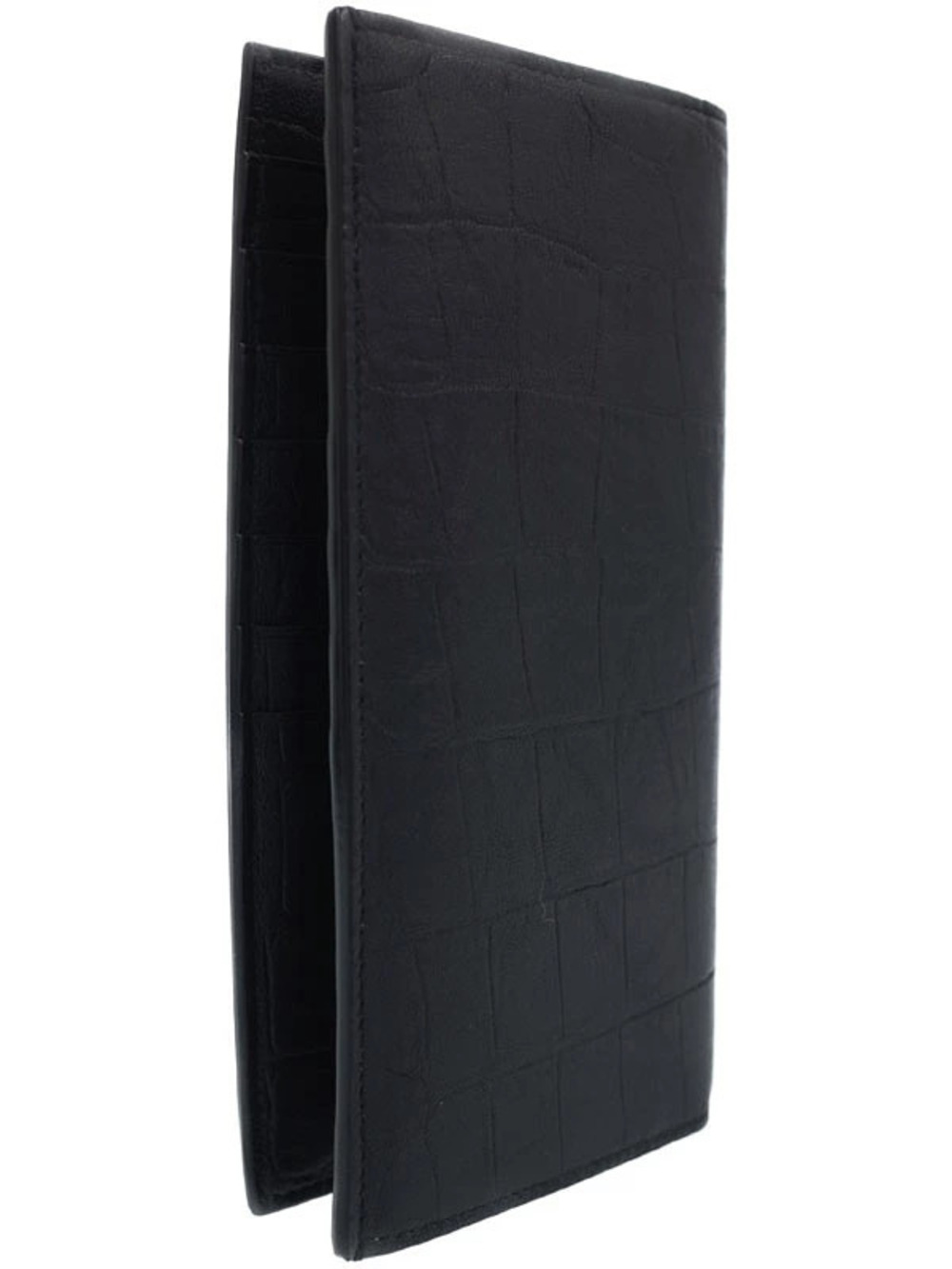 Saint Laurent Continental Paris Long Bi Monogram fold Wallet Brown